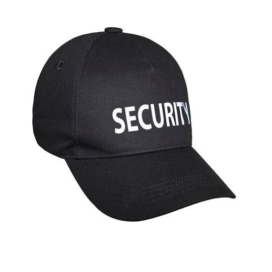 SECURITY - Cap for Adults - black-385