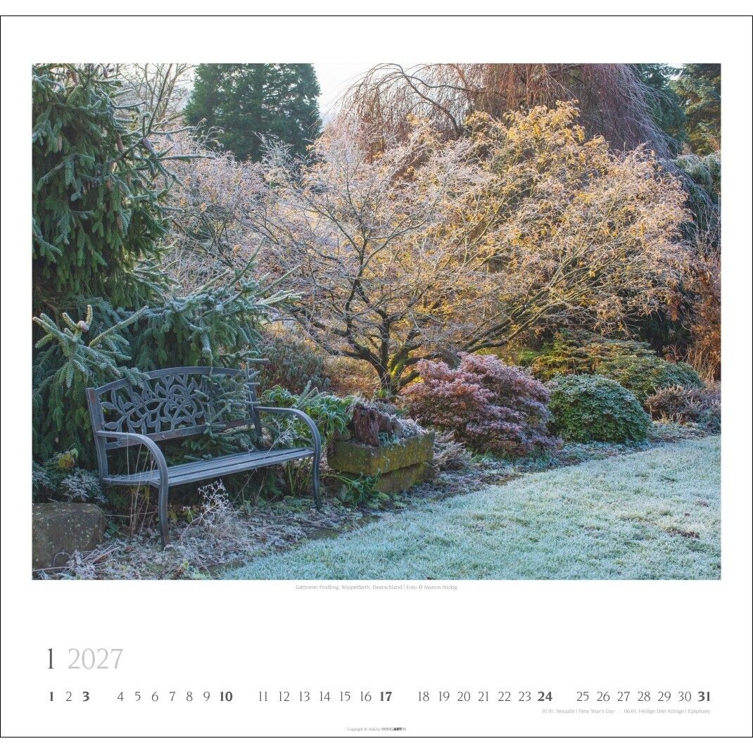 Gartenträume - Blumen & Garten  Kalender-638