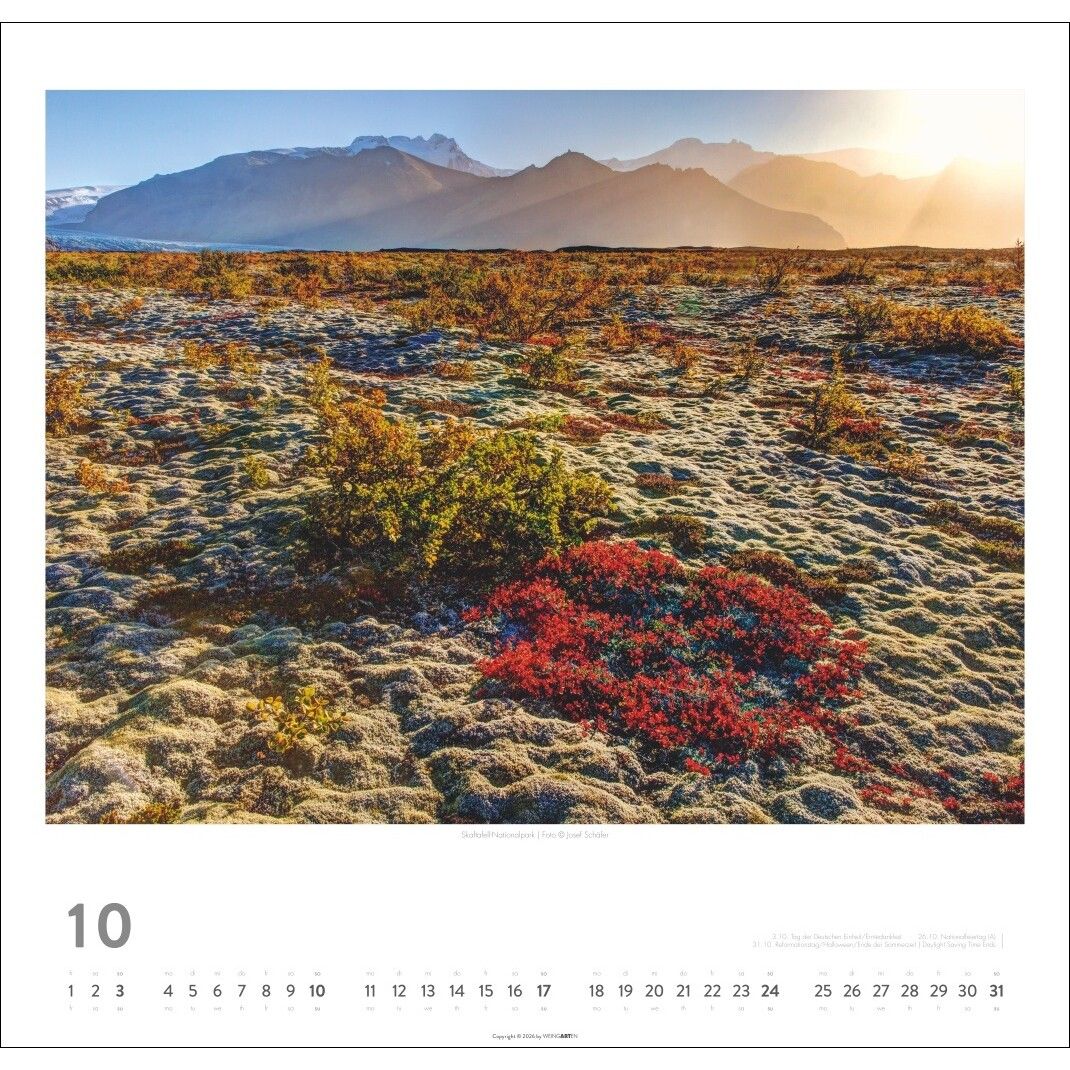 Island - Landschaft & Natur Kalender-475