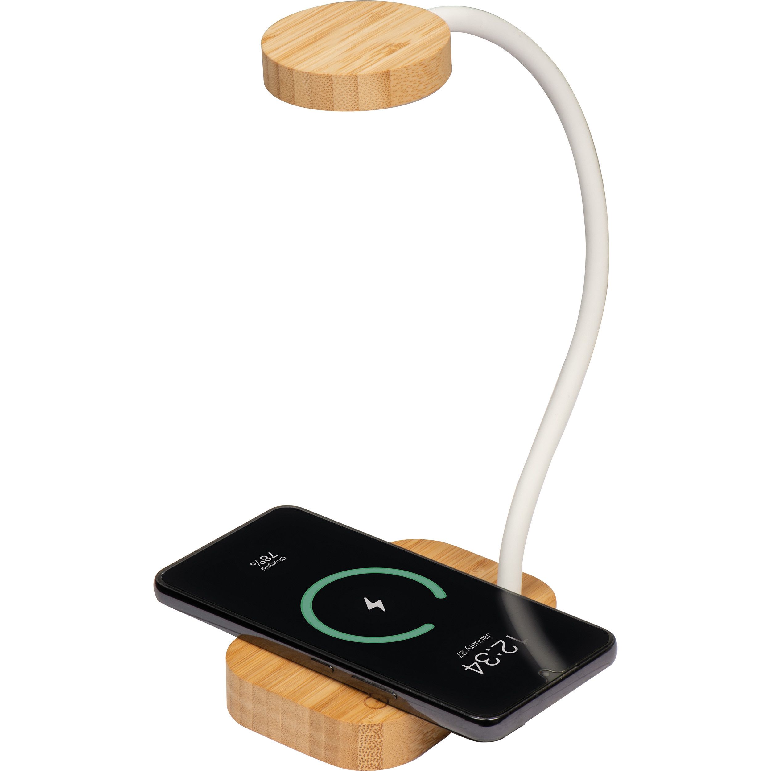 Lampe mit Induktionsladegerät Tomsk - beige-321