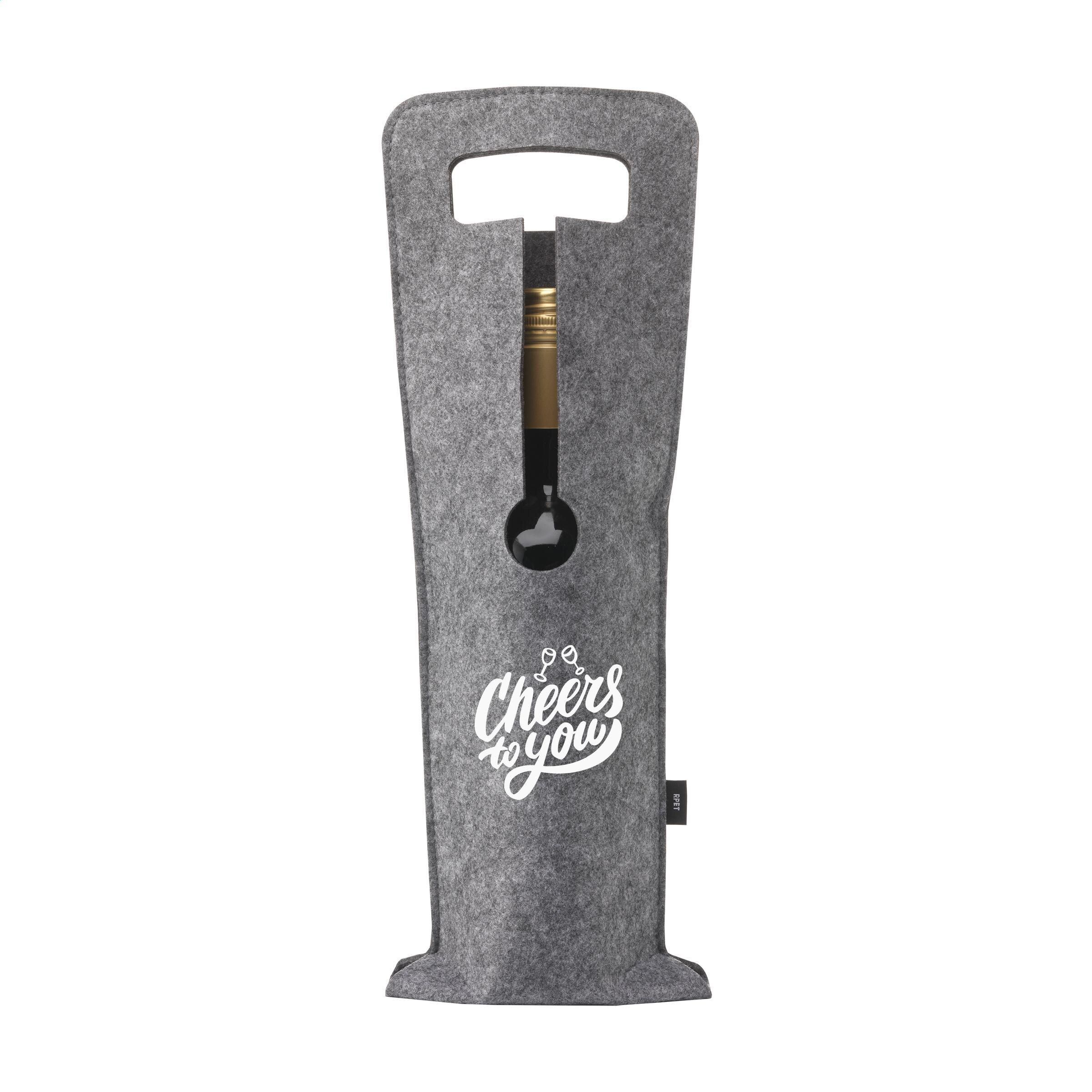 Wine Bag-to-Give GRS RPET Weintasche - grau-193