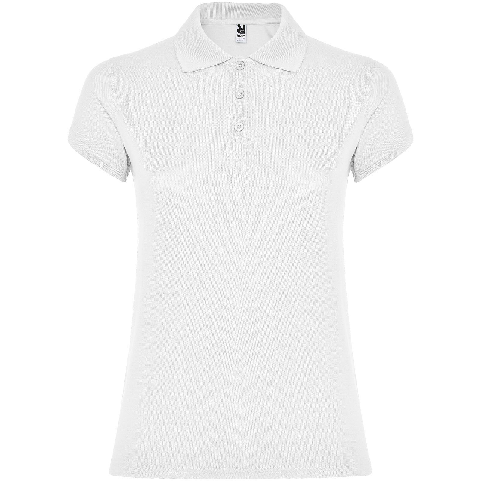 Star Poloshirt für Damen - weiss - M-604