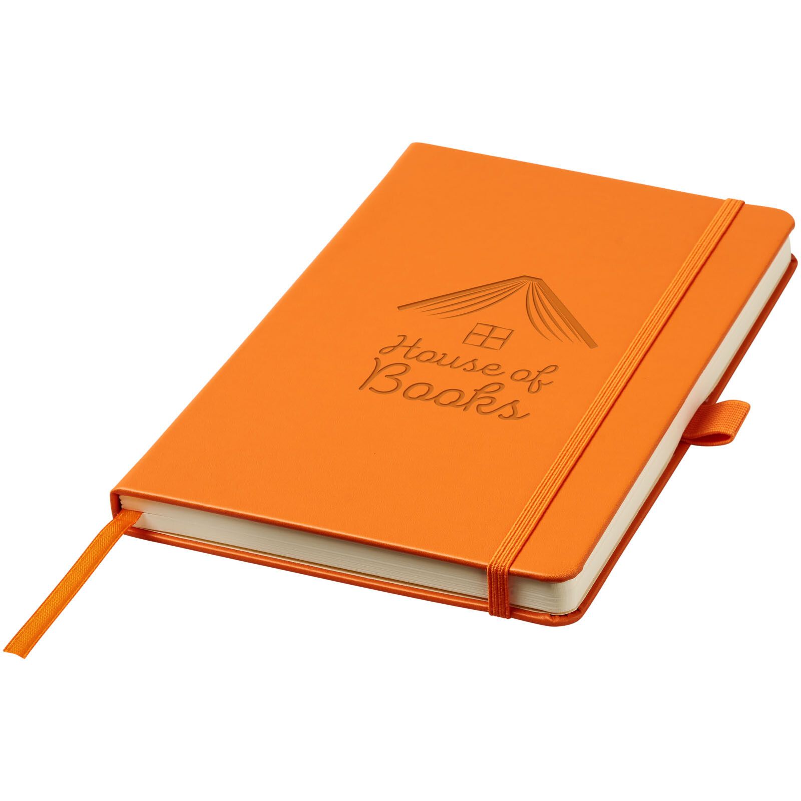Nova A5 gebundenes Notizbuch - orange-584