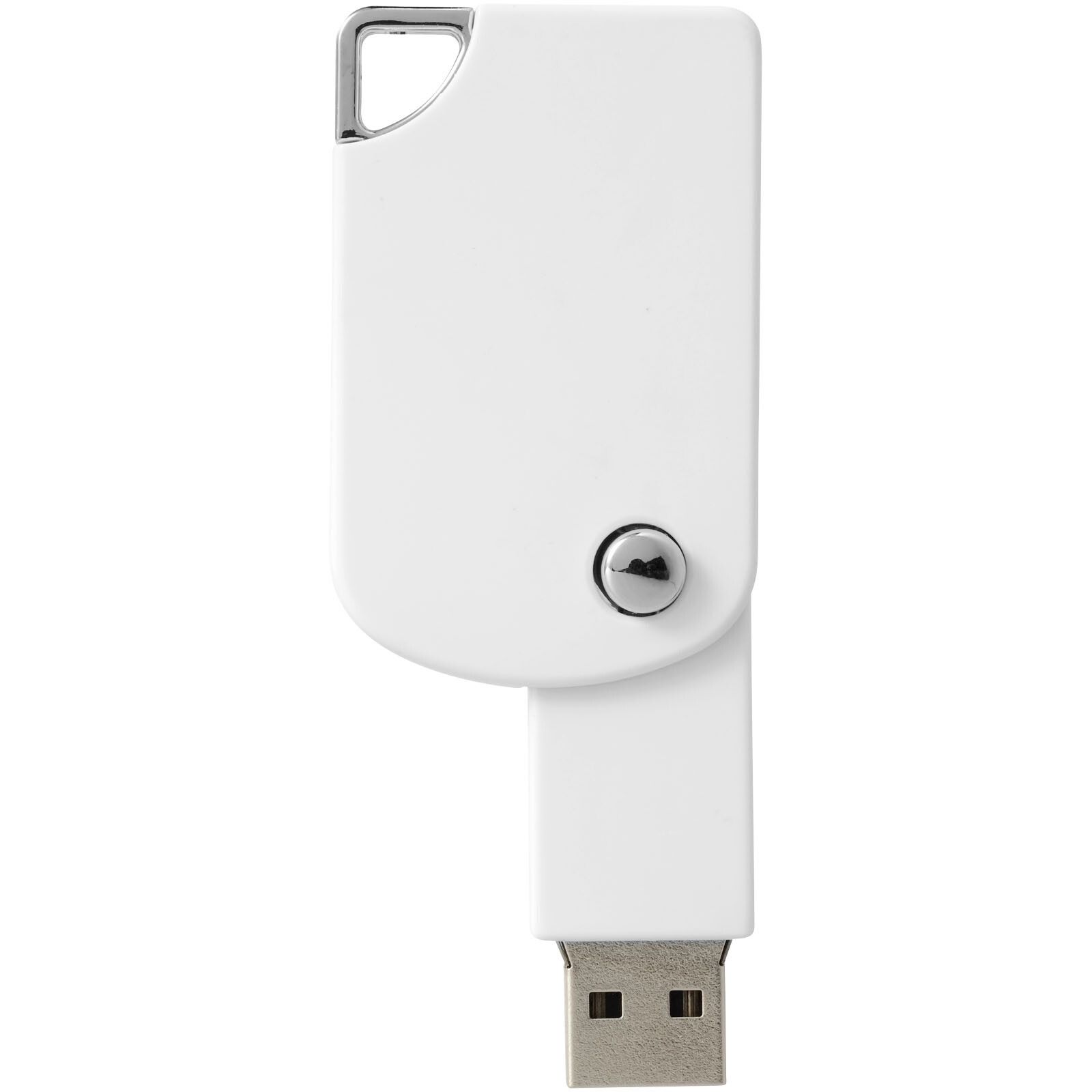 Swivel Square USB-Stick - weiss - 8 GB-589