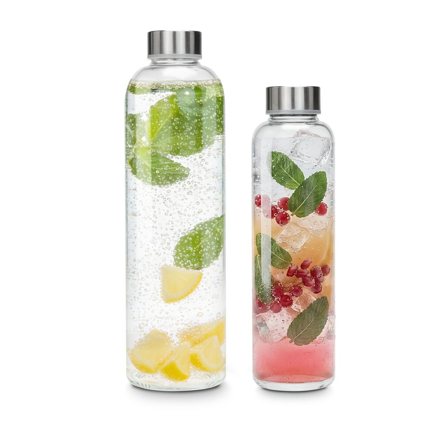 ROMINOX® Glaskaraffe Pura 1.000 ml, auch für Kohlensäure geeignet-349