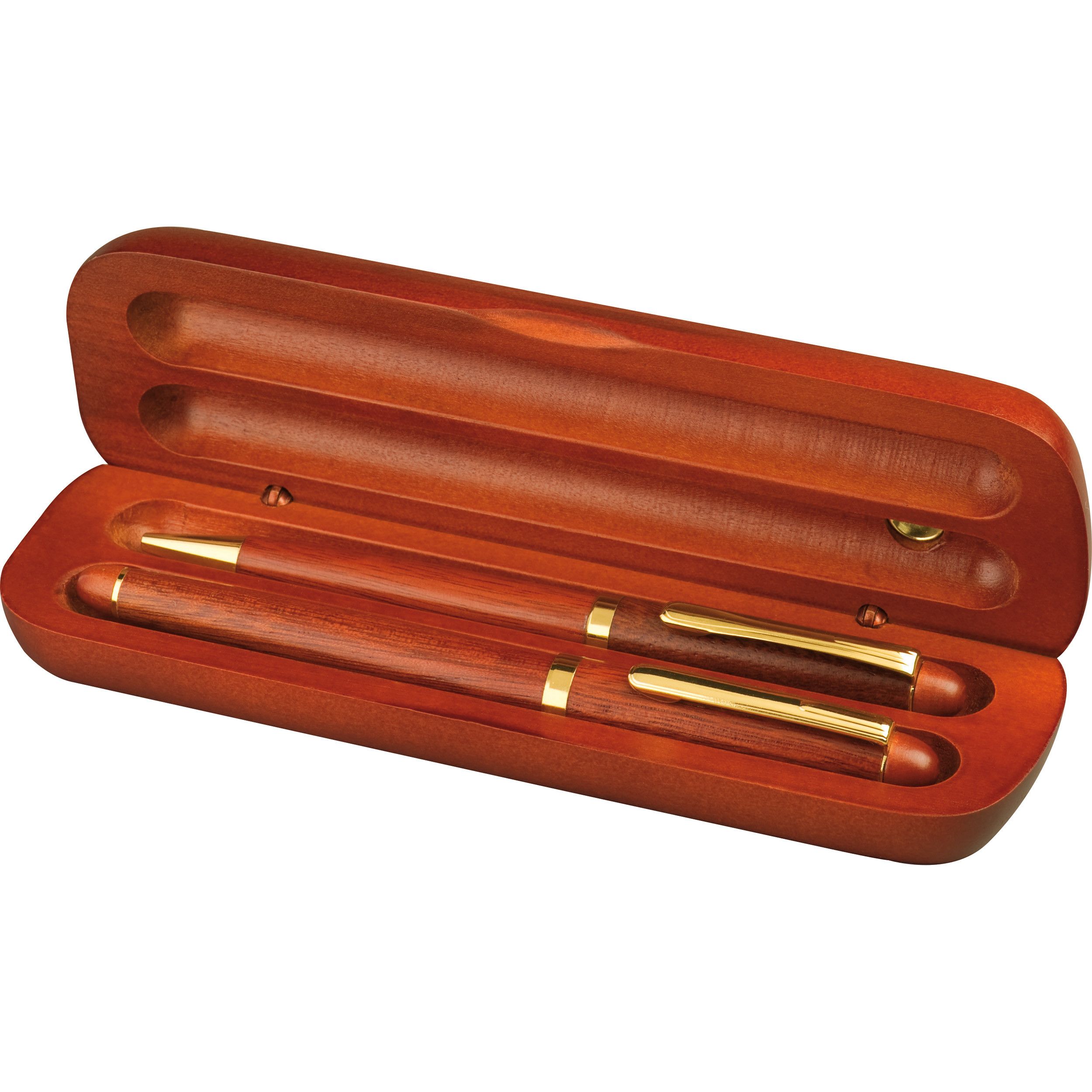 Holz Schreibset Oxford - braun-355