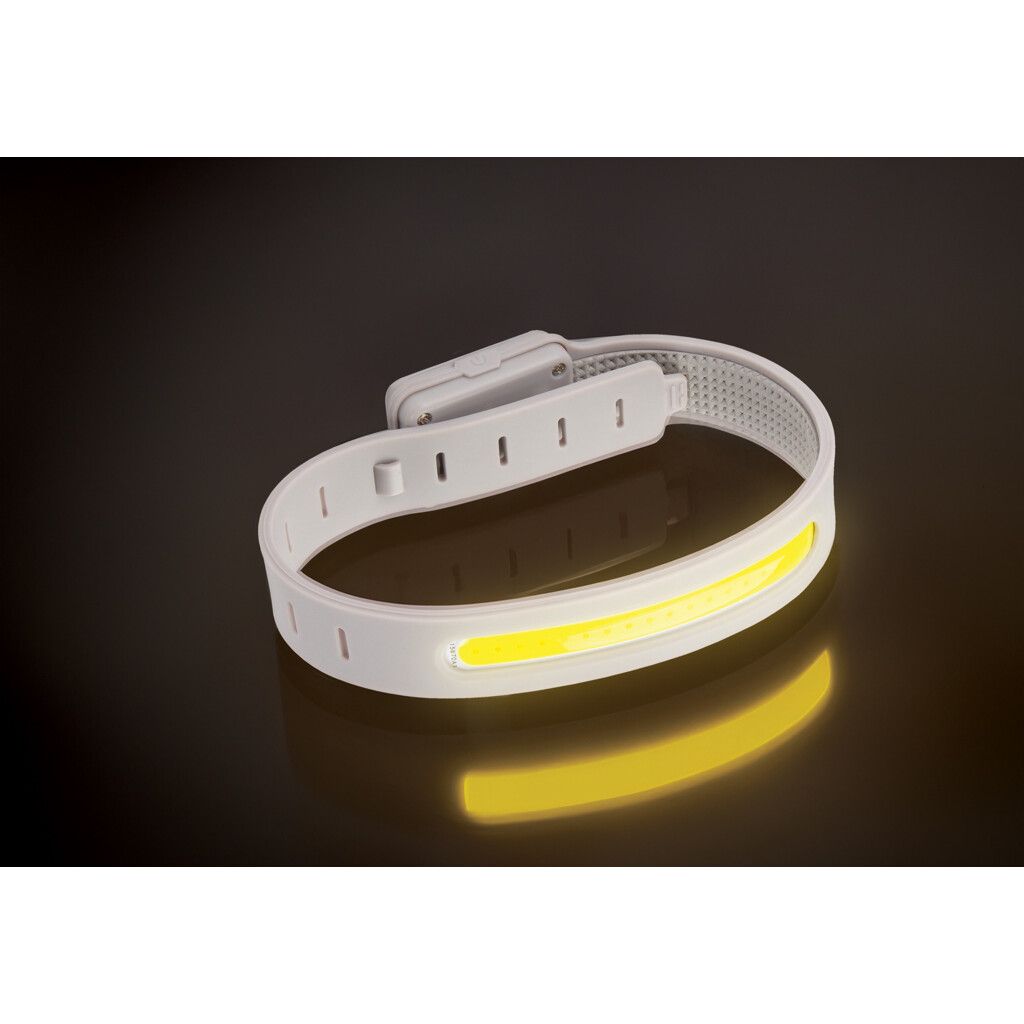 Lumi Sprint wiederaufladbares LED Lauflicht aus RCS rec. ABS - grau-650