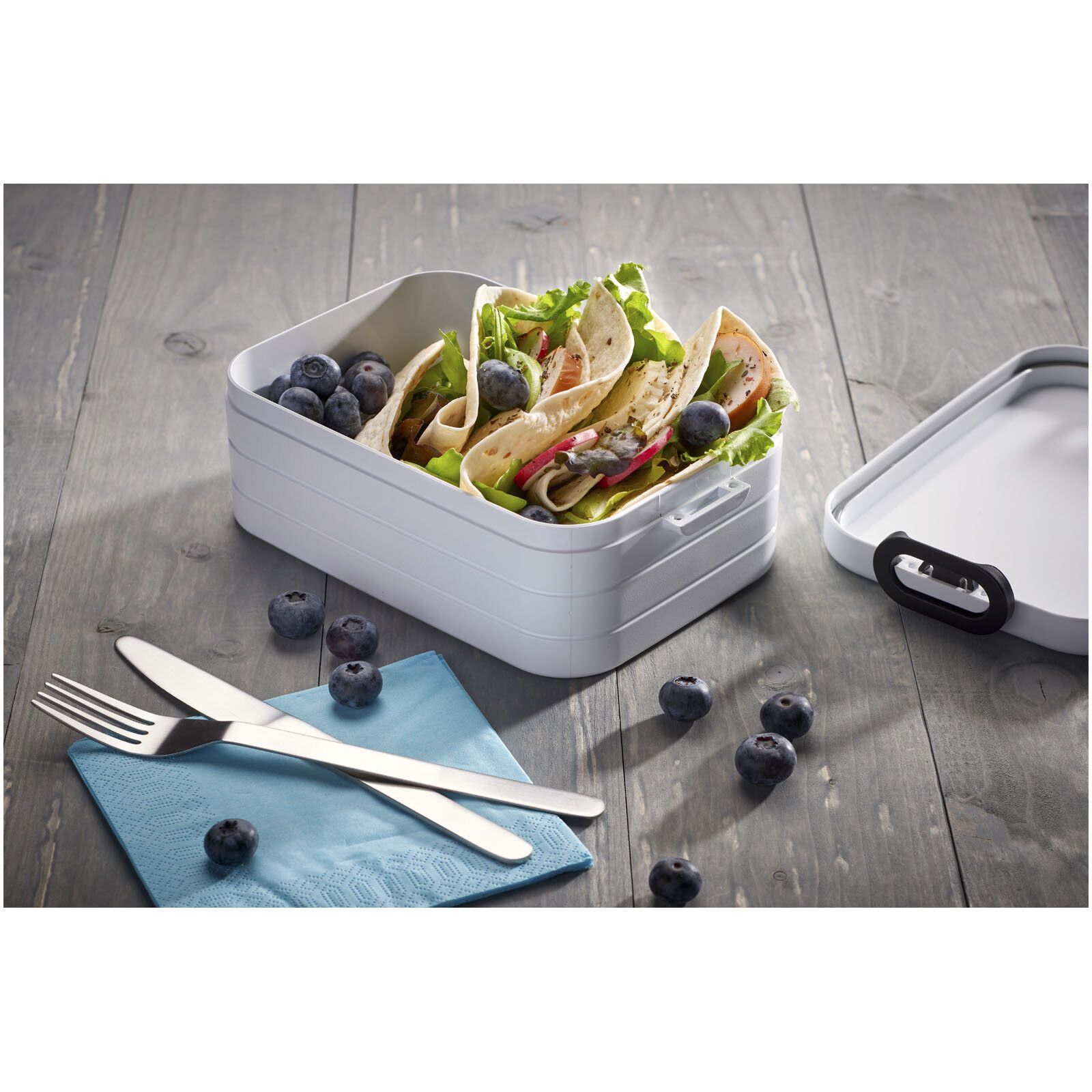 Mepal Take-a-break 900 ml Lunchbox Midi - weiss-44