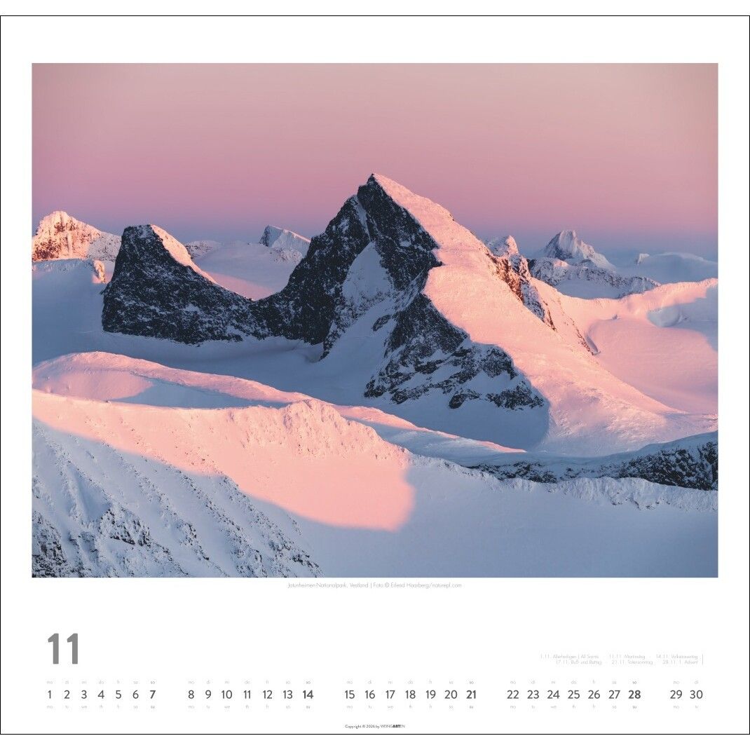 Norwegen - Landschaft & Natur Kalender-195