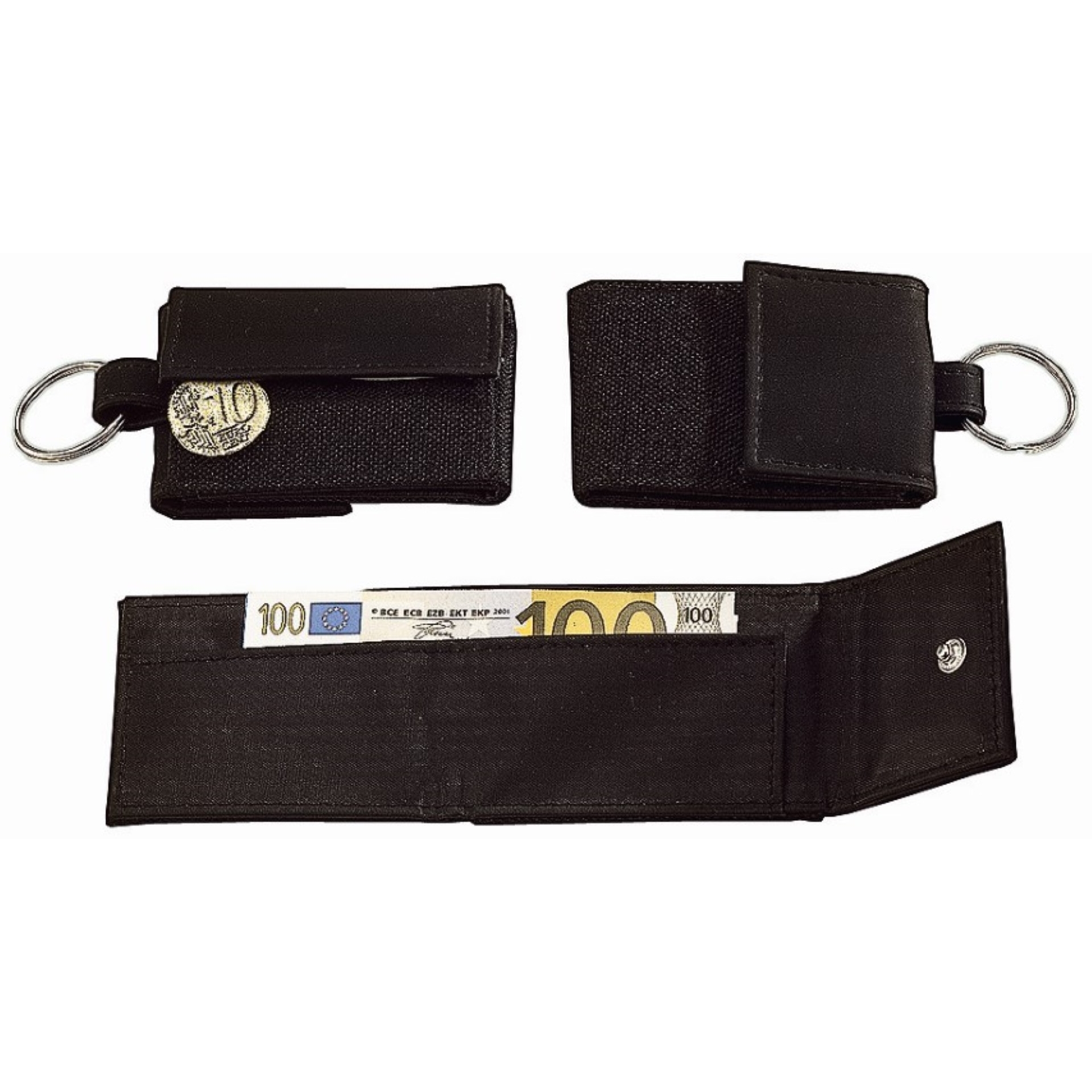 Blackmaxx® Minibörse "MoneyOrganizer" - schwarz-533