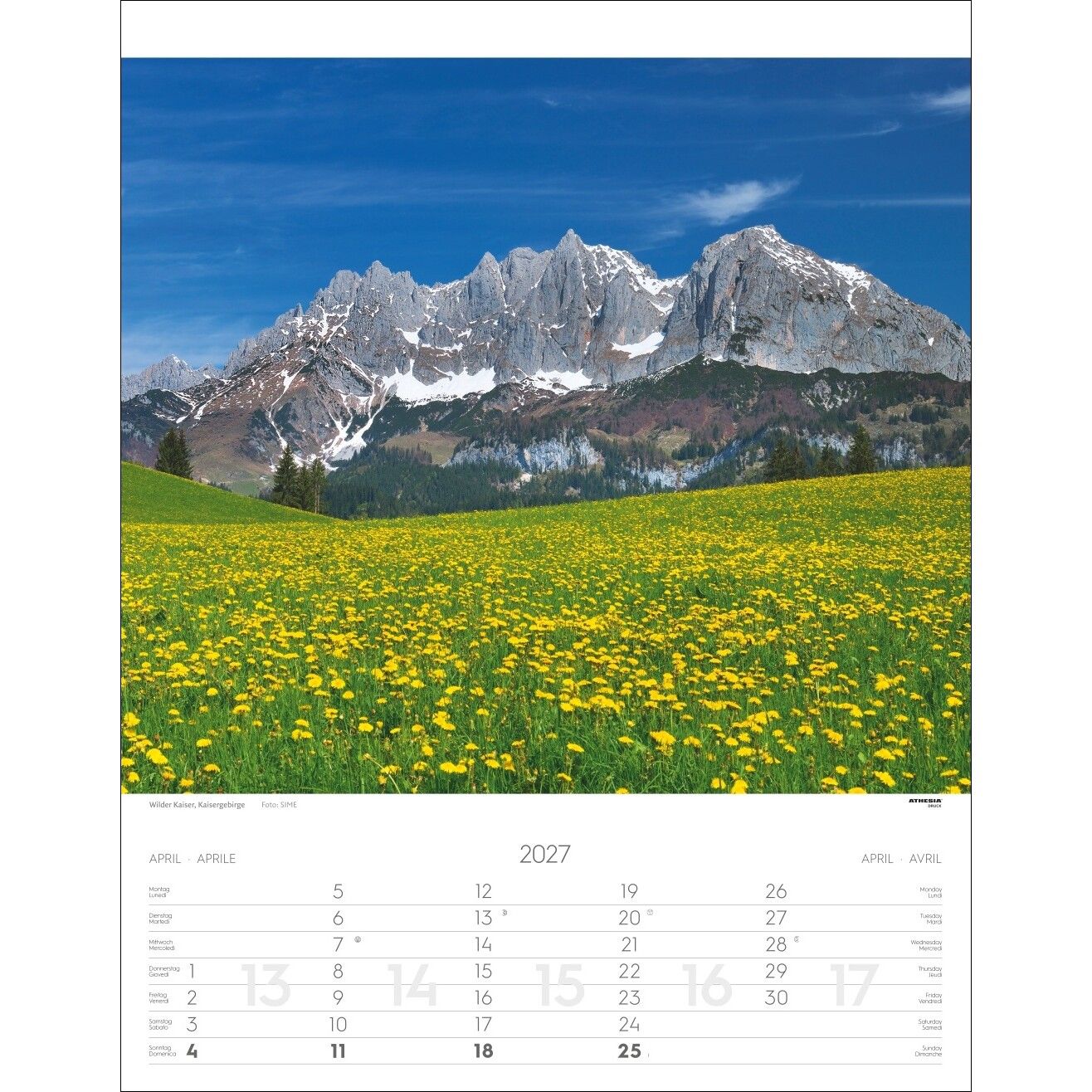 Tirol - Landschaft & Natur Kalender-608