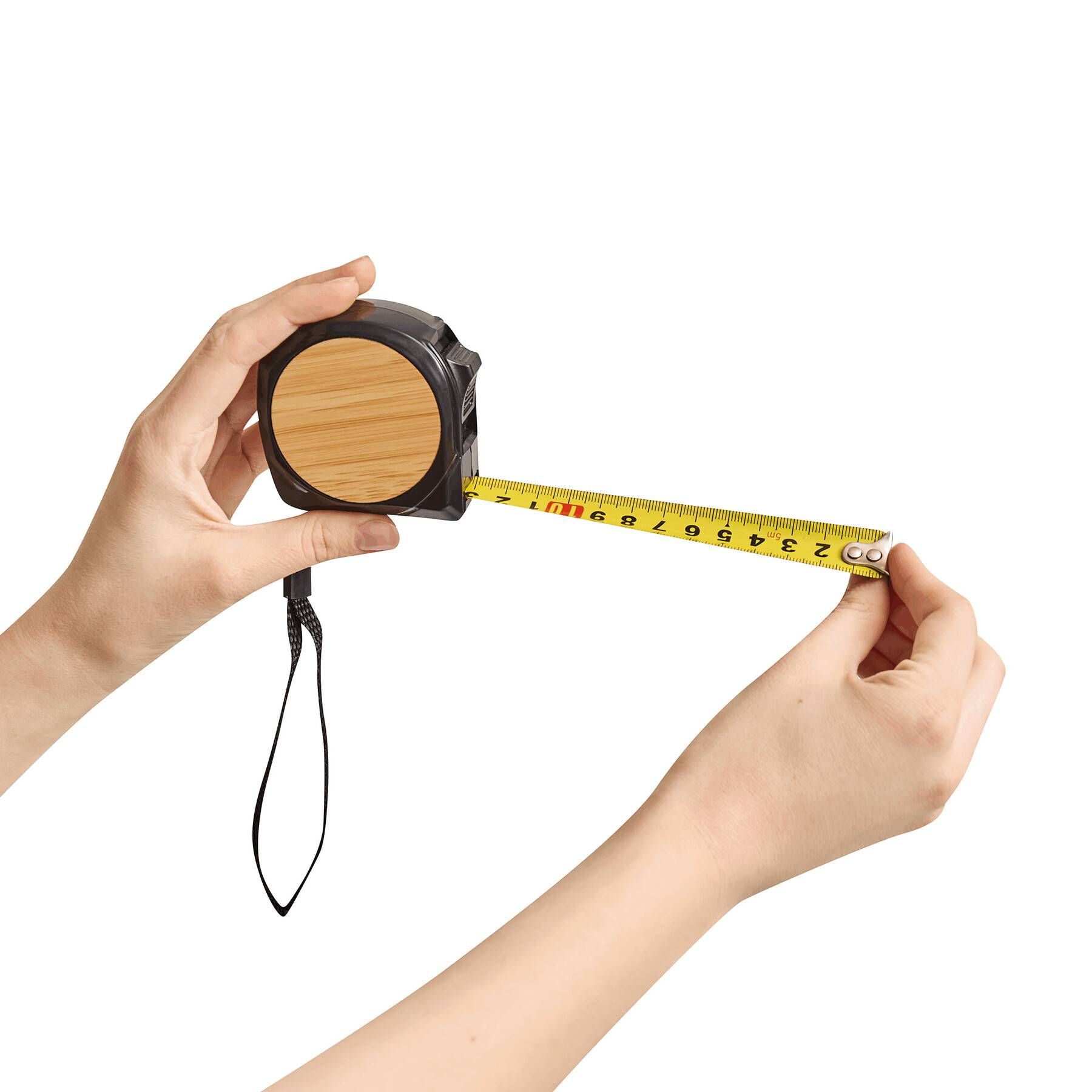 Maßband BAMBOO MEASURE, 5 m - ?????????? - braun - schwarz-139
