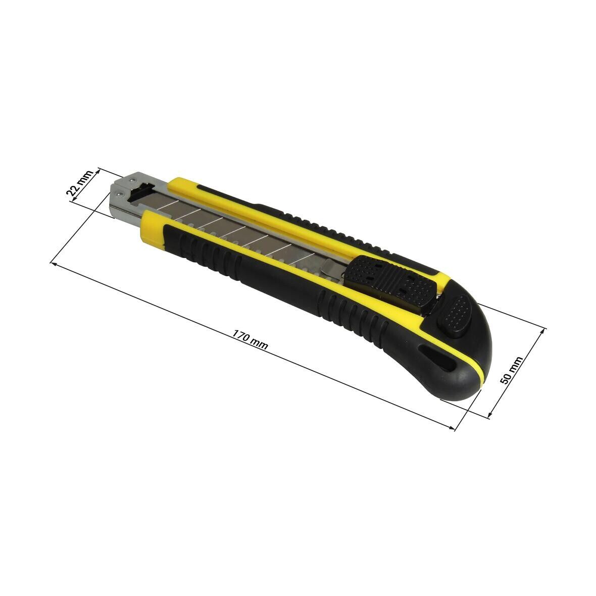 Cuttermesser Pro - blau - schwarz-735