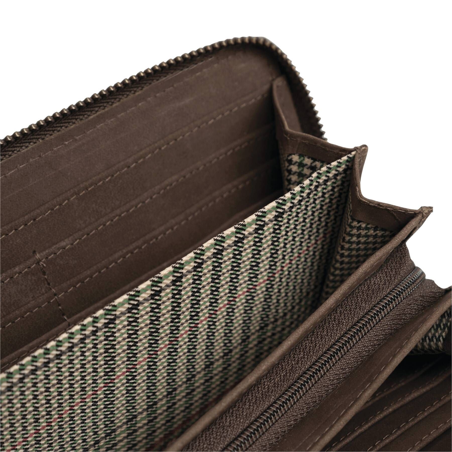 Echtleder-Geldbörse LADY - braun-676