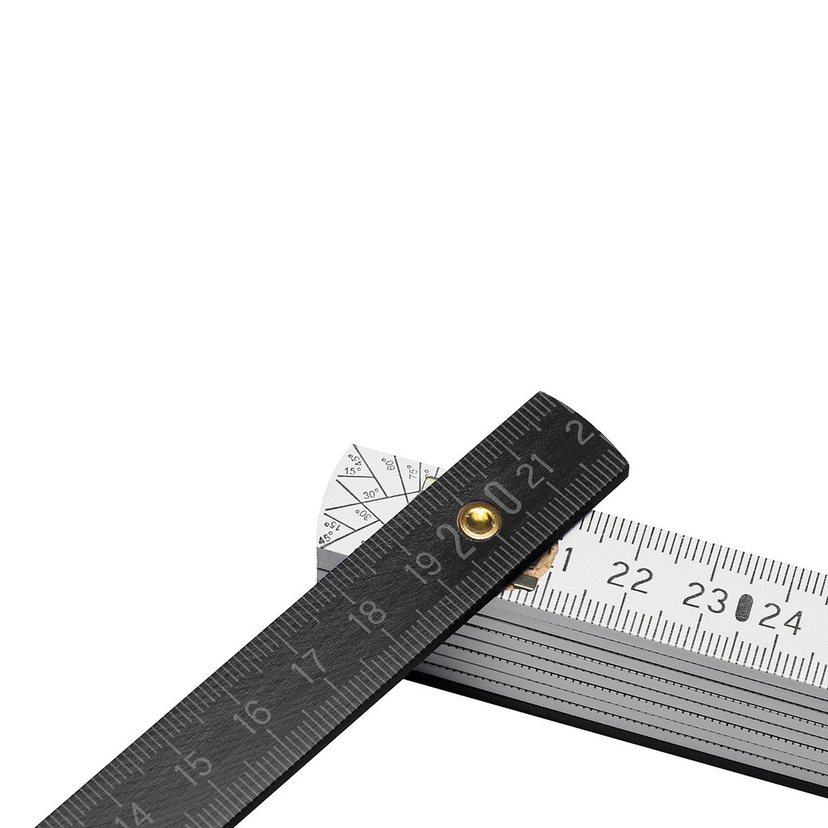 Zollstock Holz Colour - weiß - schwarz-454