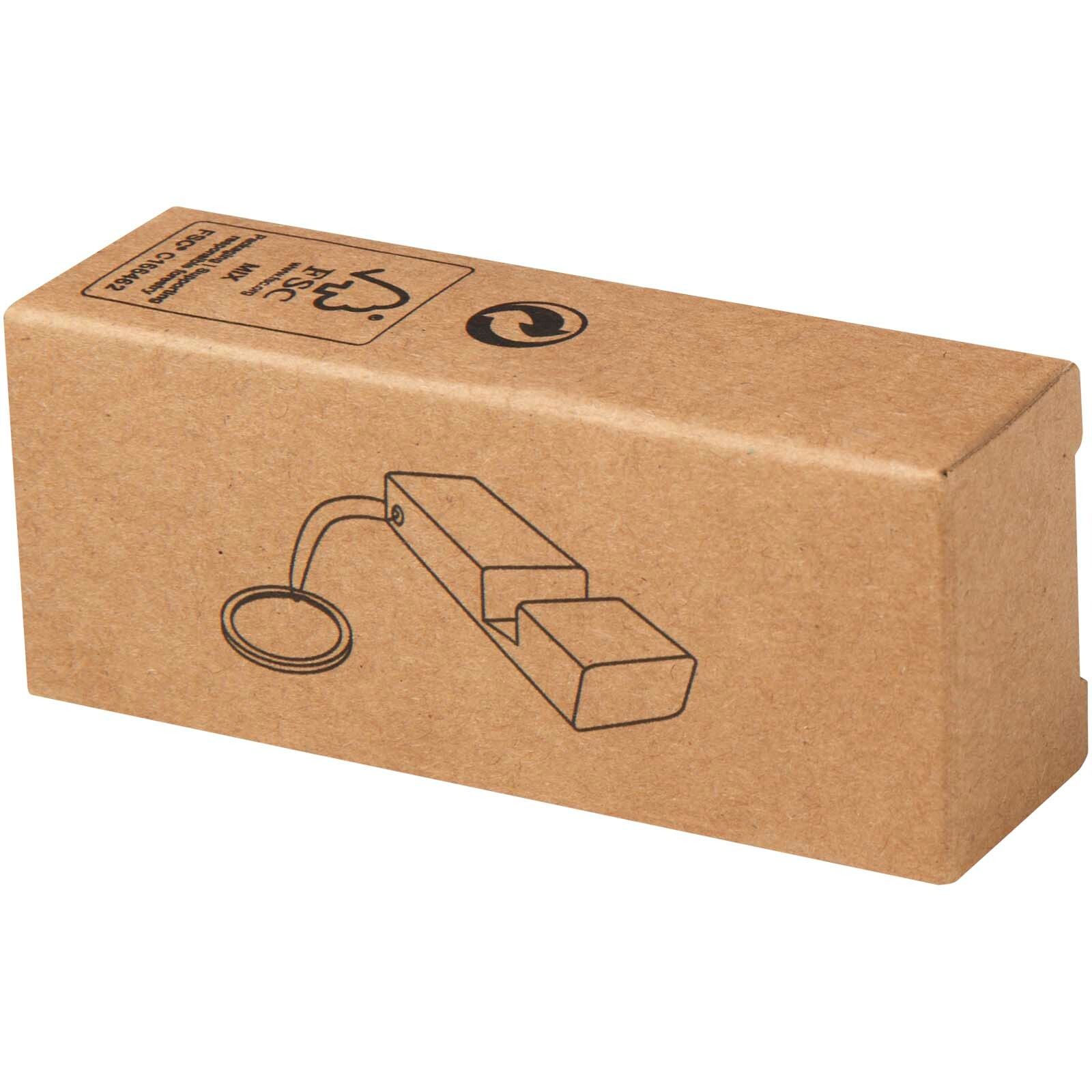 Bosona Smartphonehalterung mit Schlüsselanhänger aus Bambus - holz-297