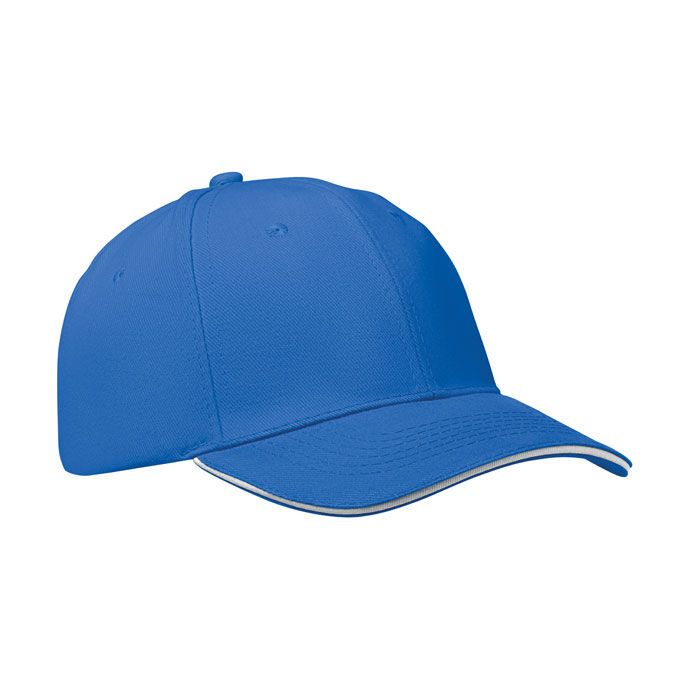 6-Panel-Baseball-Cap BUFFALO - weiß - blau-669