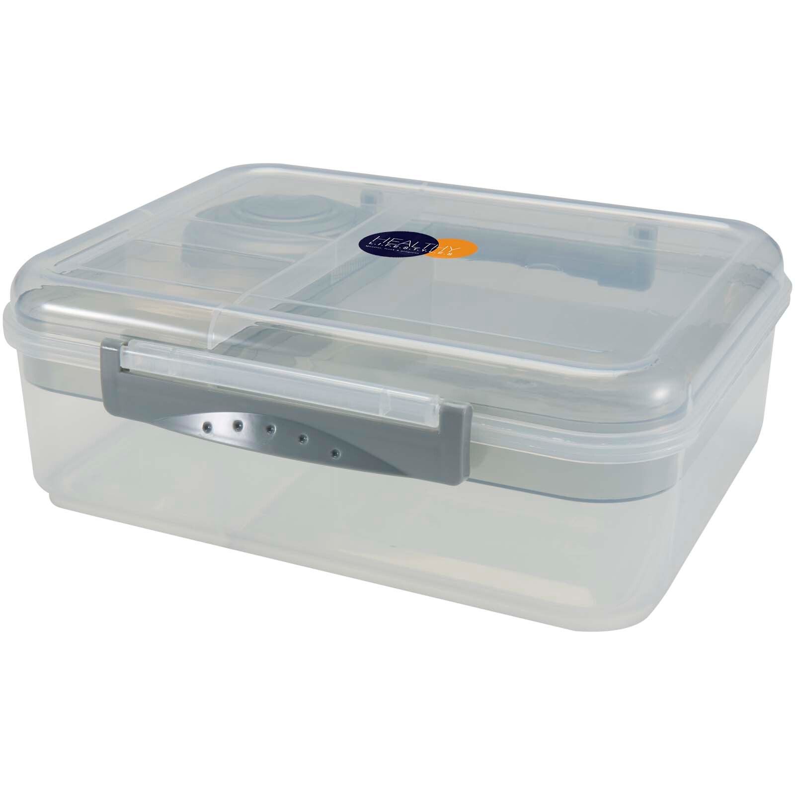 Cravee 1450 ml Lunchbox - hellgrau-687