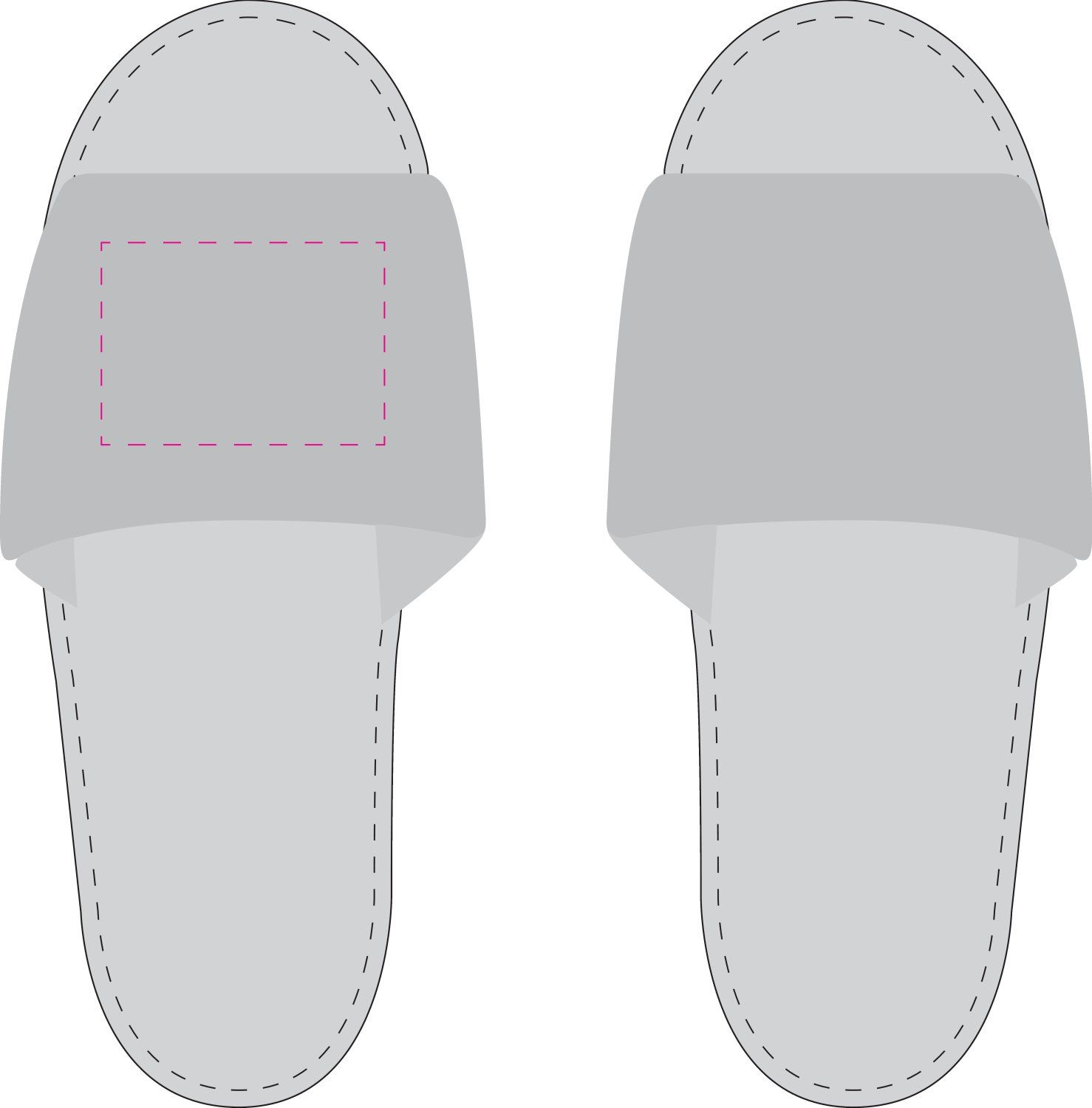 Veredelungsposition linker Schuh oben