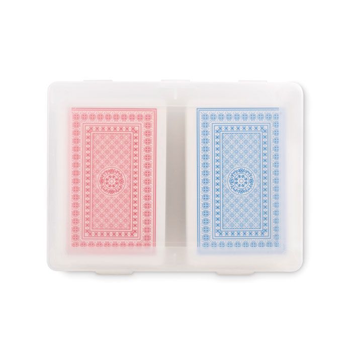 Klassisches Spielkarten-Set PLAYCARD - transparent-422