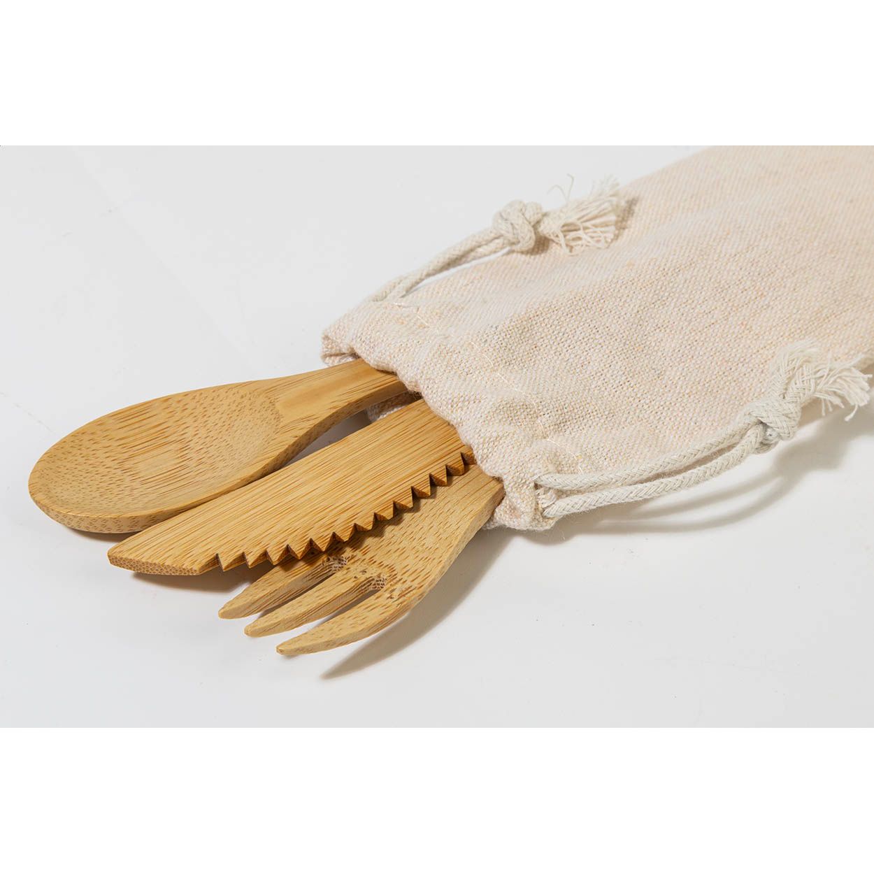Bomino Besteckset - natur-733