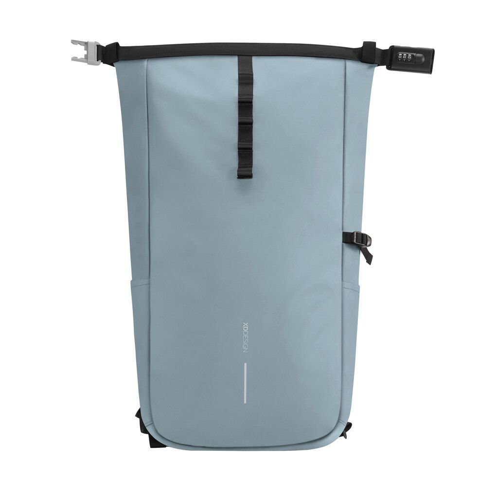 Urban wasserabweisender Anti-Diebstahl Rucksack - blau-268