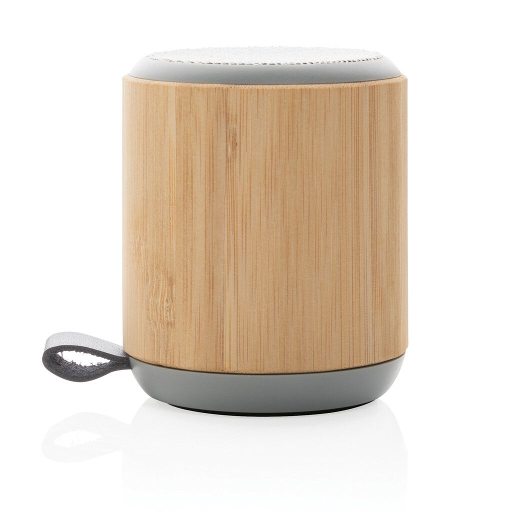 Bambus und Stoff 3W Wireless Speaker - braun-177