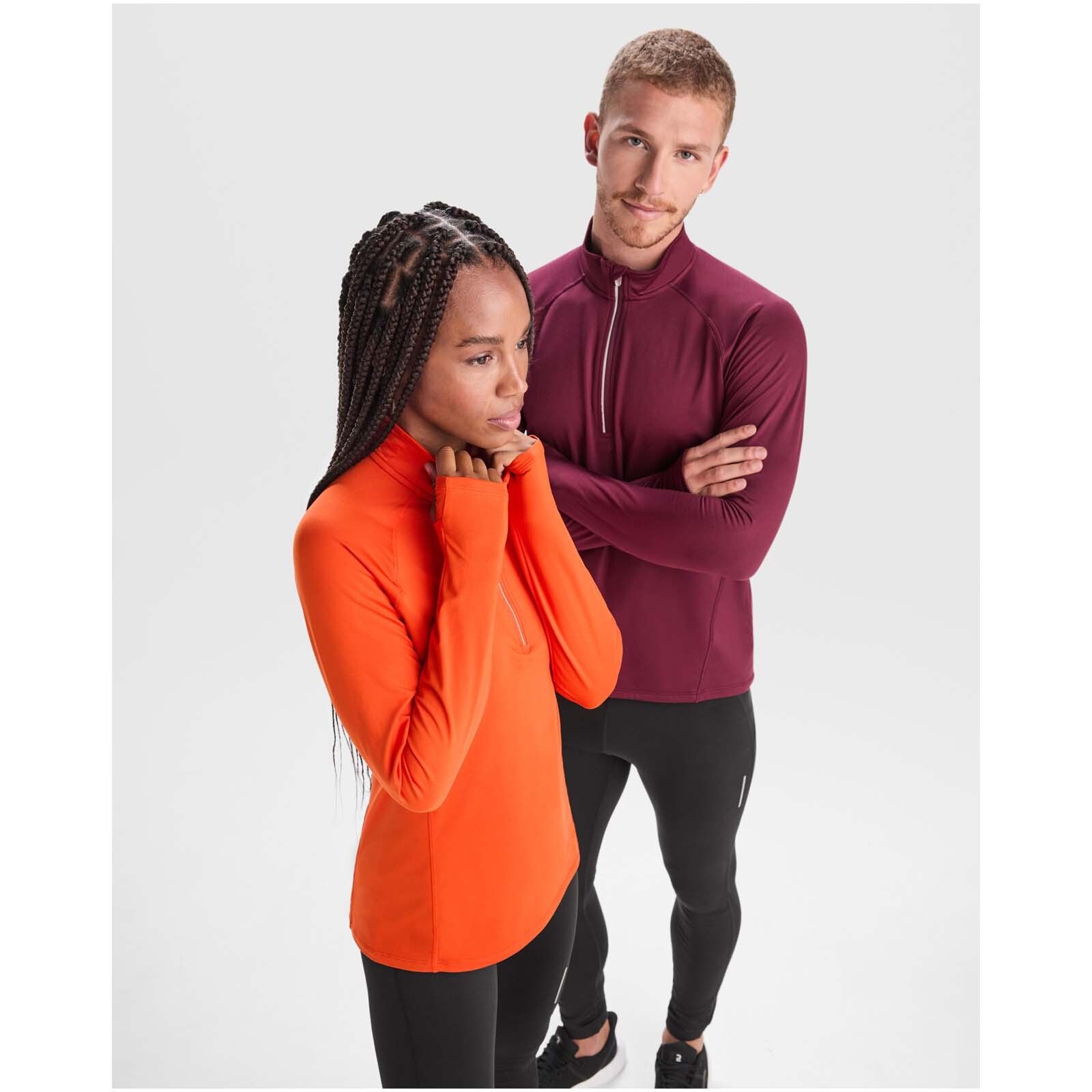 Estambul 200 g/m² Half-Zip Sweatshirt für Damen - feuerorange-428