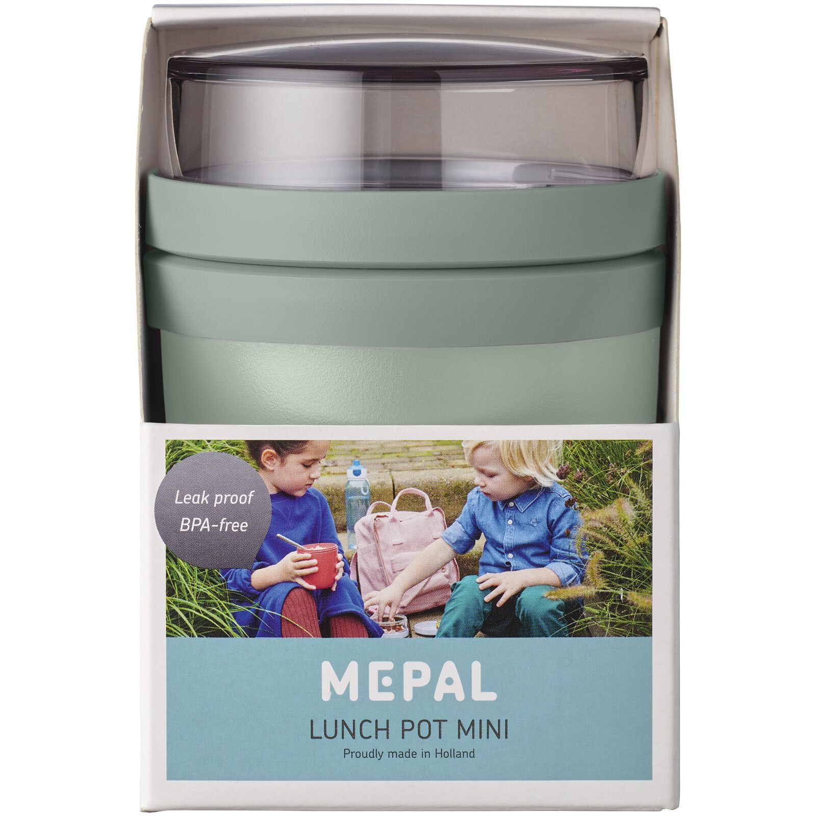 Mepal Ellipse 500+200 ml Lunchpot - salbei-397