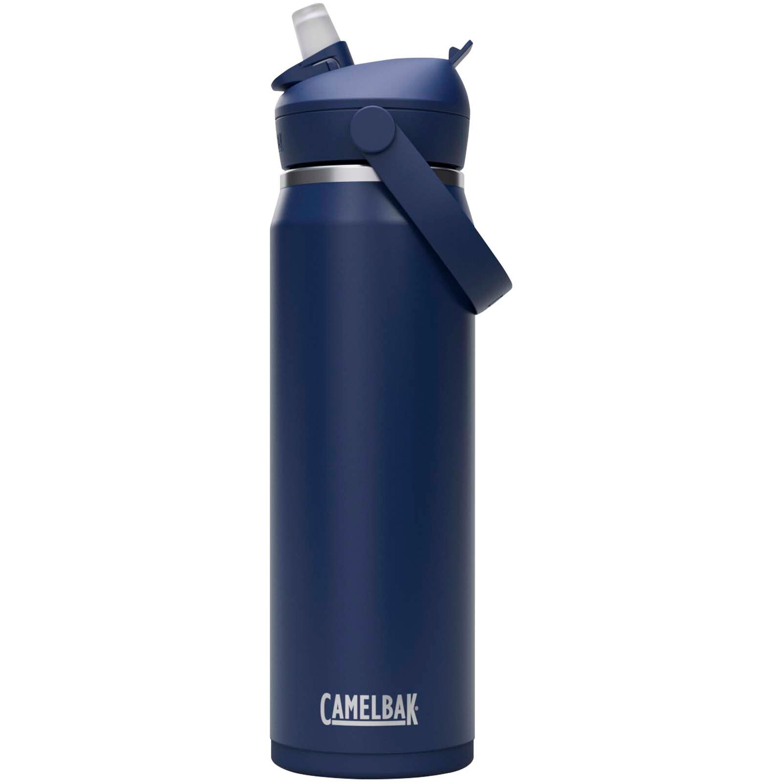 Camelbak Thrive Flip VSS 740 ml Edelstahl Trinkflasche mit Flip Strohhalm - navy-926