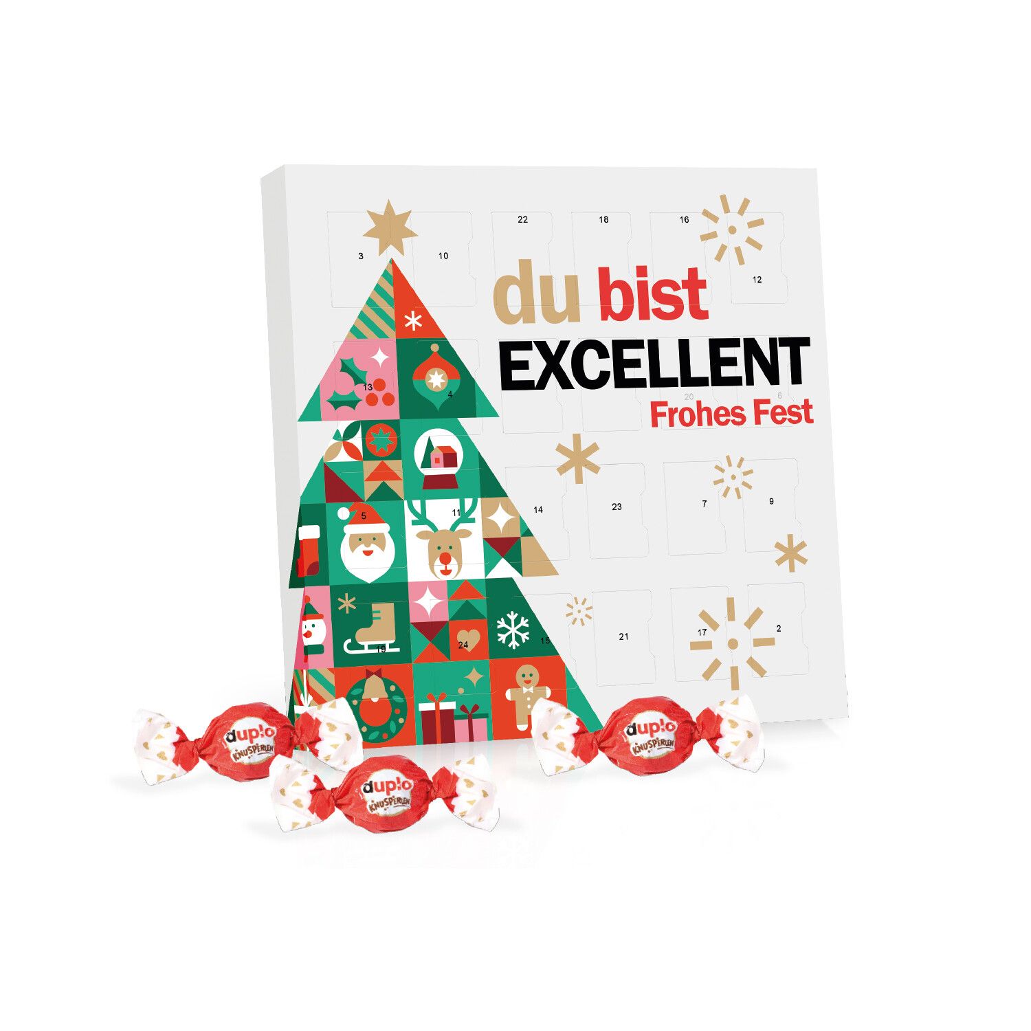 Tisch-Adventskalender Duplo-869