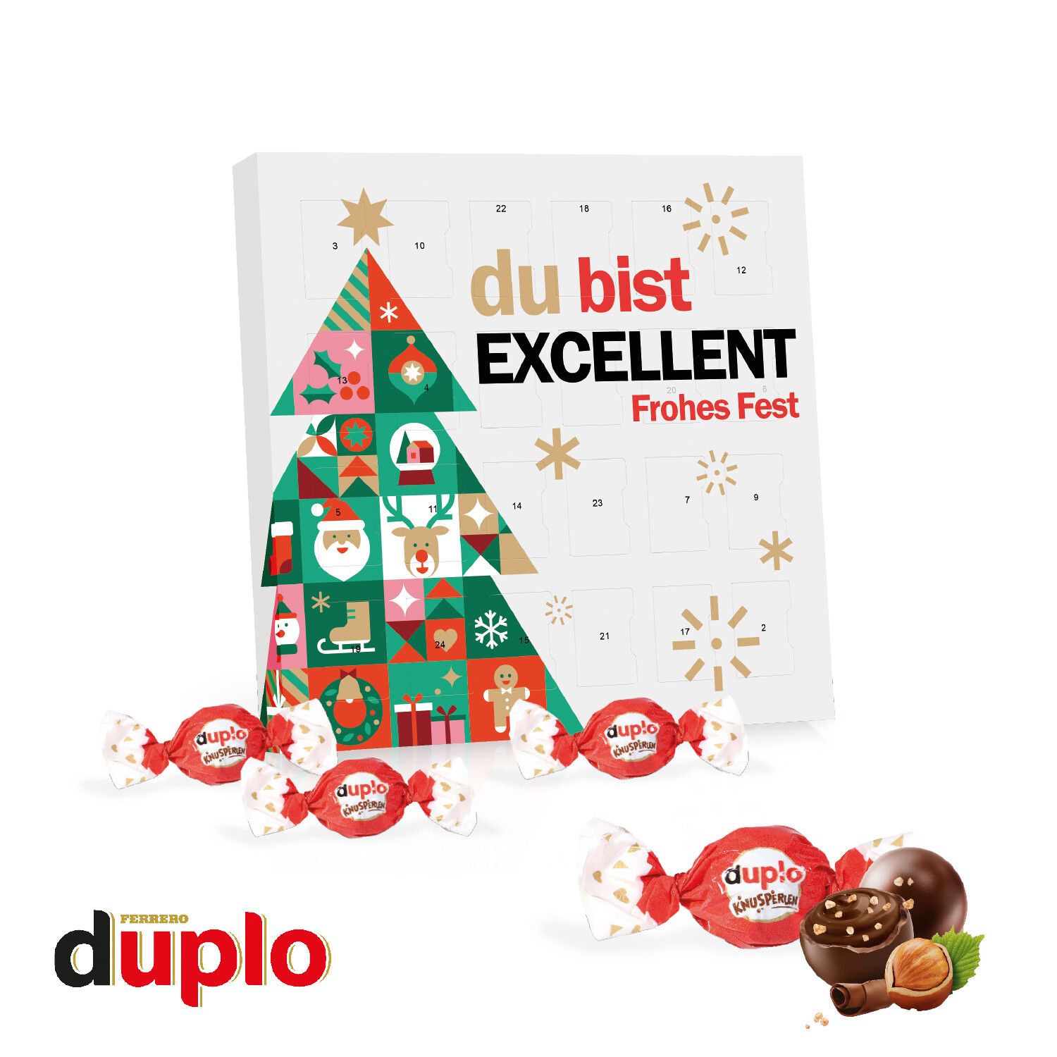 Tisch-Adventskalender Duplo-869