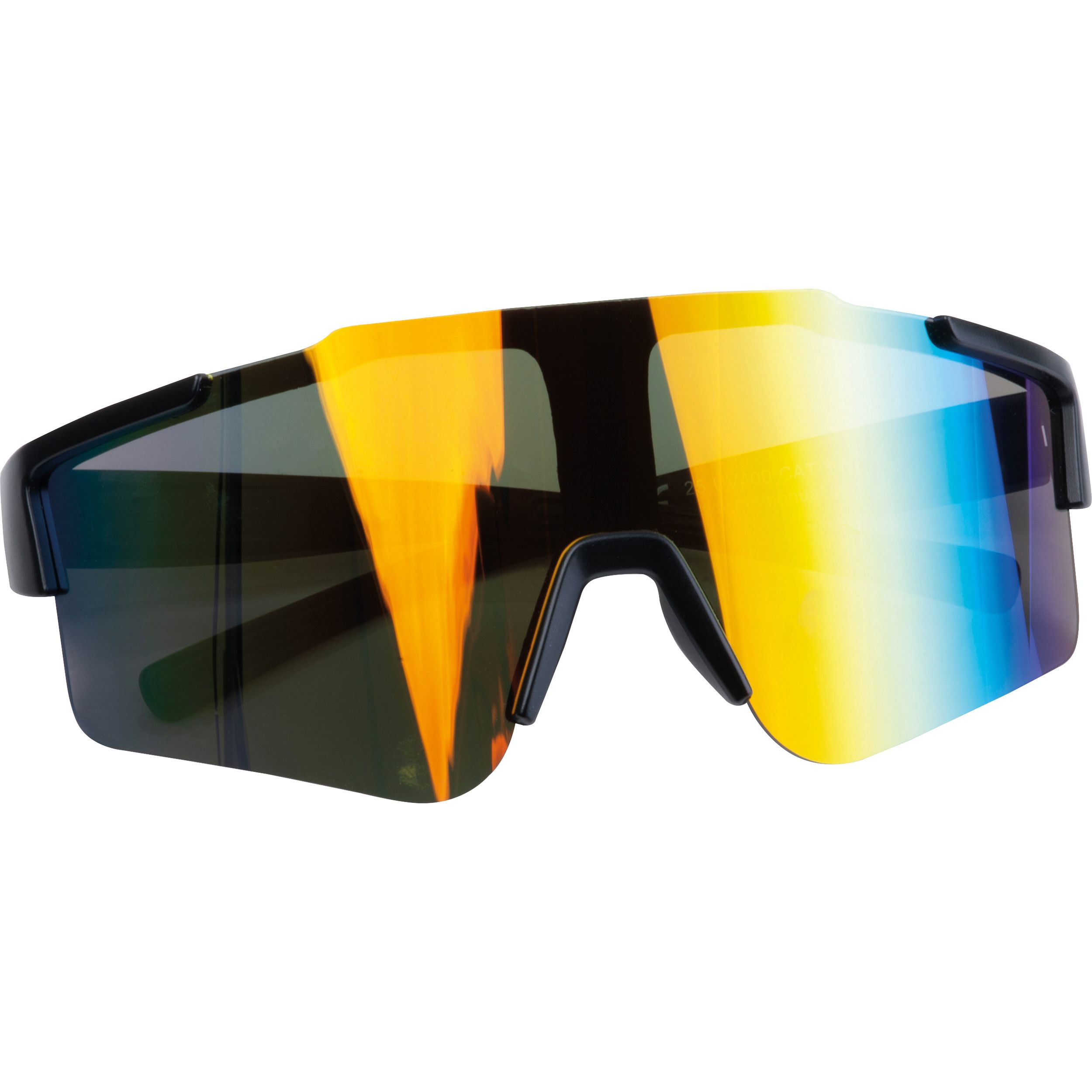 Bunt verspiegelte Sonnenbrille MADISON - schwarz-518