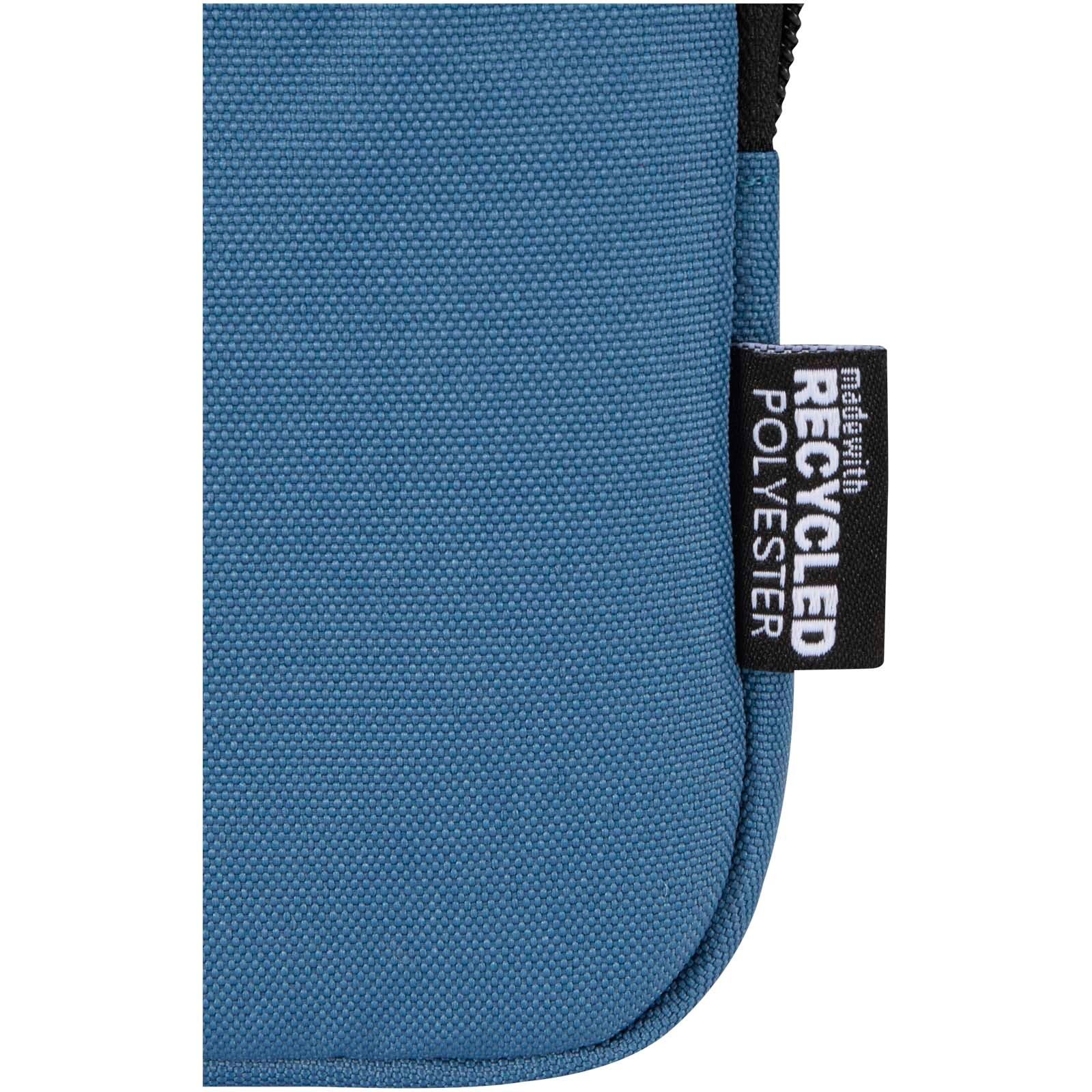 Byron Flaschentasche aus GRS Recyclingmaterial  - hale blau-809