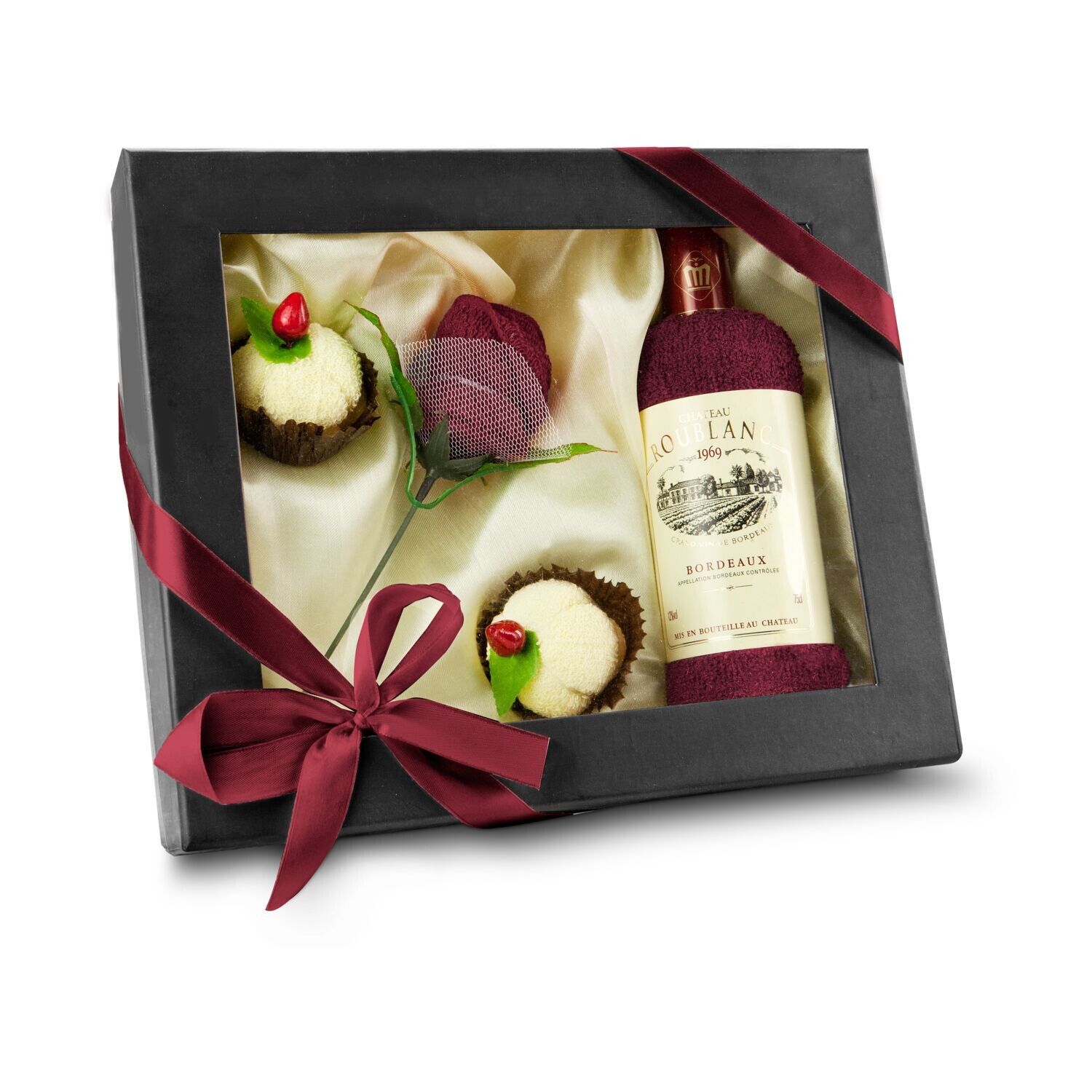 Wellness-Geschenkset: Création Château Frottee-505