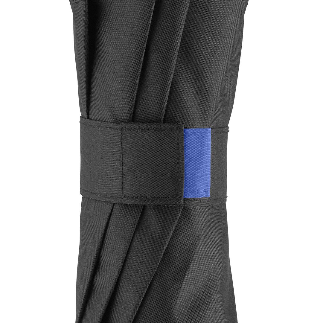 AOC-Oversize-Taschenschirm FARE® Seam Ø104 cm - schwarz - euroblau-954