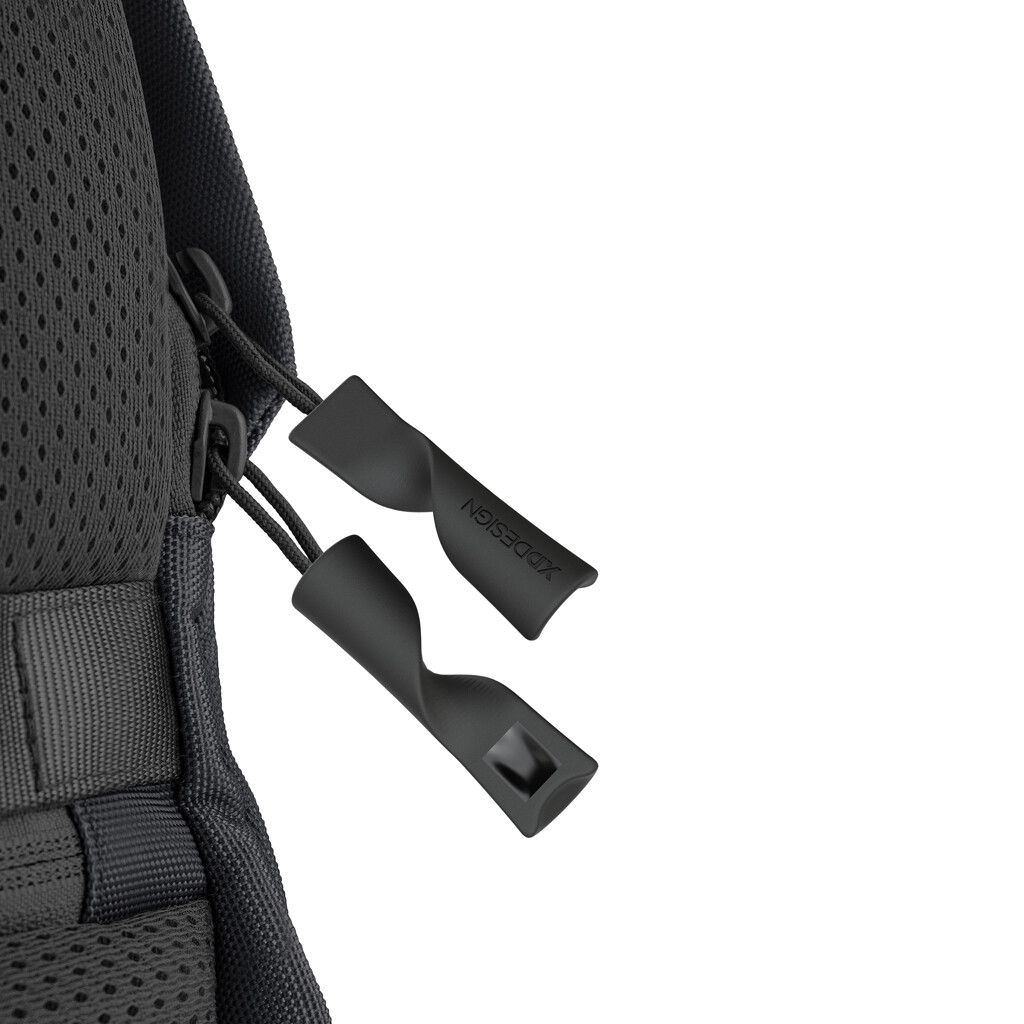 Bobby Soft, Anti-Diebstahl-Rucksack - schwarz-771