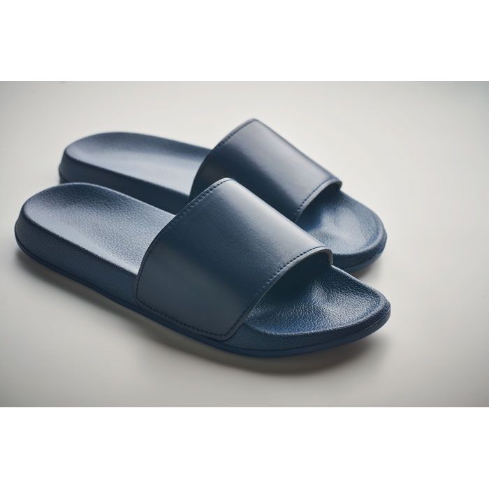 Badeschlappen Größe 44/45 KOLAM - marineblau-437