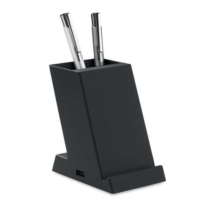 Kabelloses Ladegerät 15W ABS BLOCK - schwarz-77