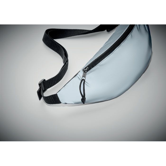 Reflektierende Gürteltasche VISIWAIST - mattsilber-521