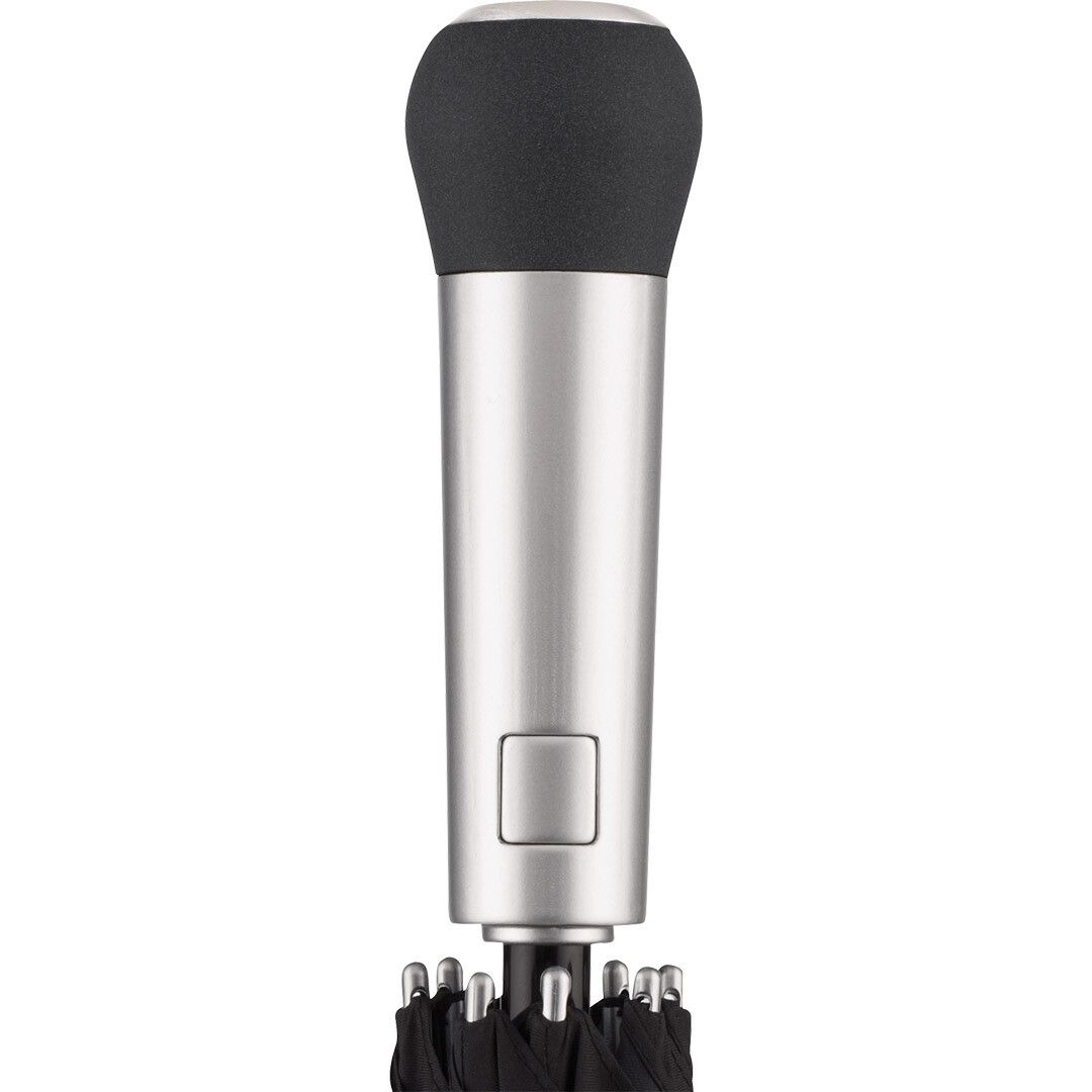 Midsize-Stockschirm FARE® Gearshift mit waterSAVE® Bezug Ø115 cm - schwarz-652