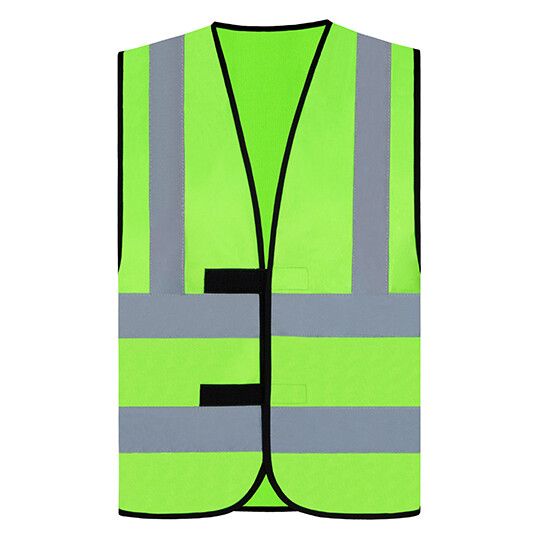 Hi-Vis Safety Vest With 4 Reflective Stripes Hannover - neon green-452