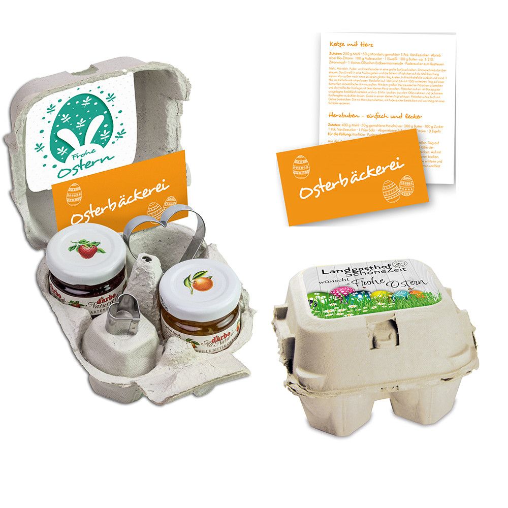 Backset mit Herz - Ostern - mit Digitaldruck-423