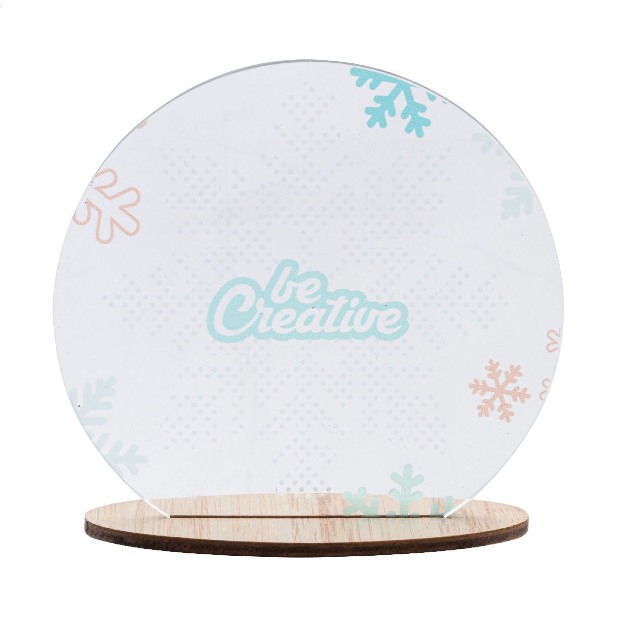 Glophy individuelle Weihnachtsdekoration - transparent - natur-833