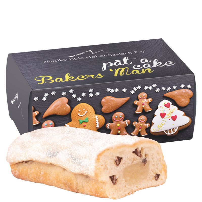 Christstollen Mini in Werbebox-400