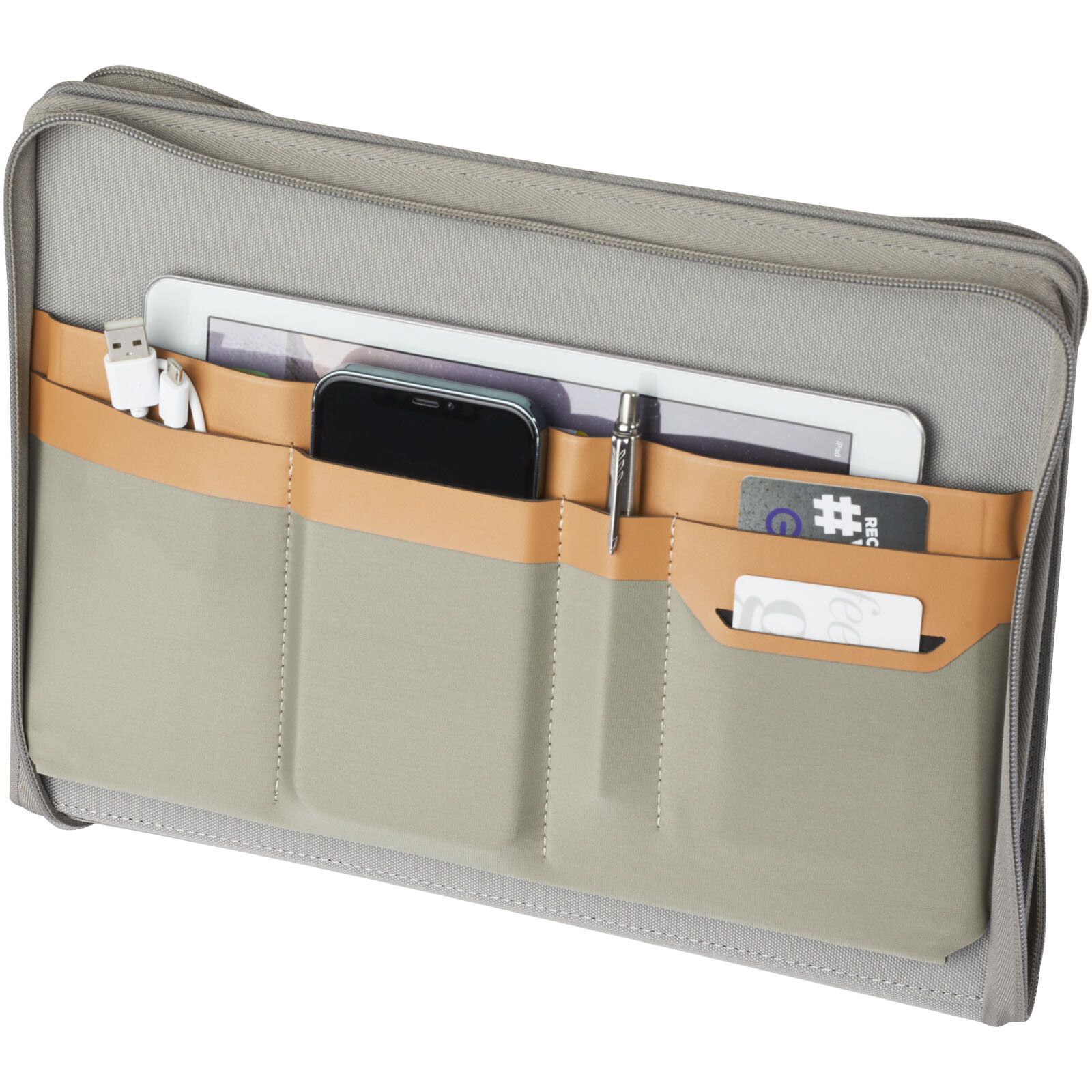 Nomumi A4 Schreibmappe - grau-862