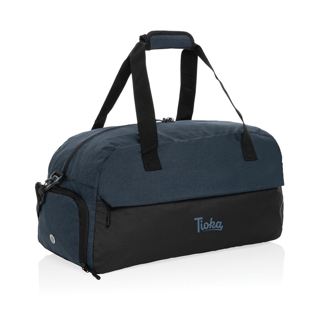 Kazu AWARE™ RPET Weekend-Duffel-Bag - blau-40
