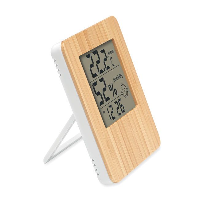 Wetterstation Bambus SUNCITY - holz-136