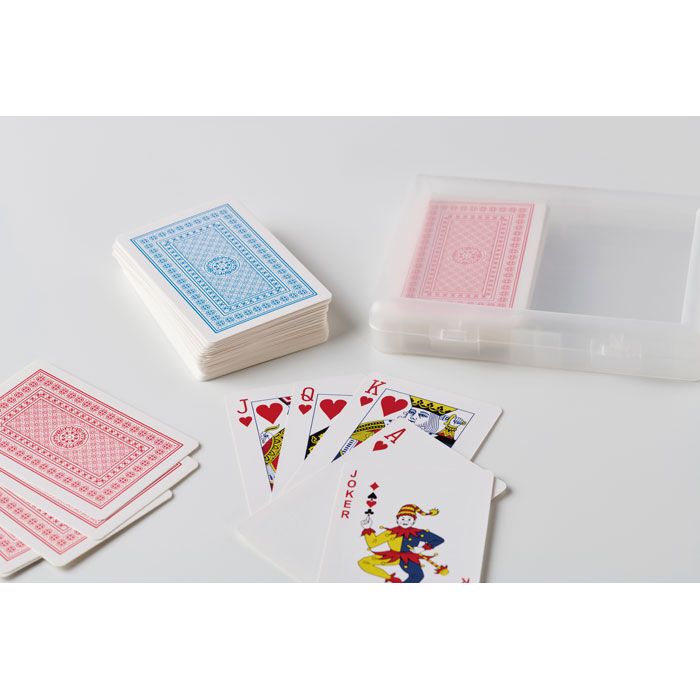 Klassisches Spielkarten-Set PLAYCARD - transparent-167