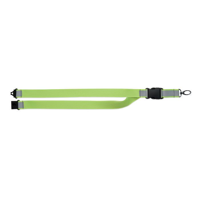Reflektierendes RPET-Lanyard TOSEE - neon gelb-931